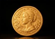 肖像を刻んだ金貨